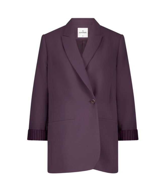 Summum Woman Blazer Foam uni 324 Wineberry