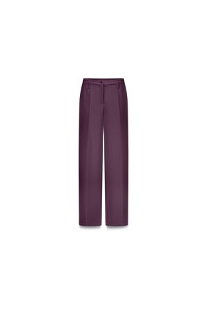 Summum Woman Trousers Foam uni 324 Wineberry