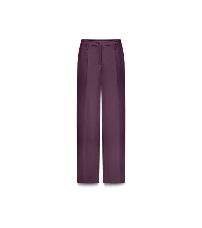 Summum Woman Trousers Foam uni 324 Wineberry