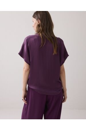 Summum Woman Top sleeveless Silky touch 324 Wineberry