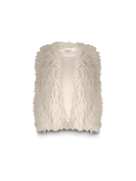 Summum Woman Gilet Faux fur 122 Ivory