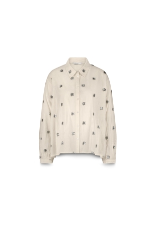 Summum Woman Blouse Scattered embro 122 Ivory