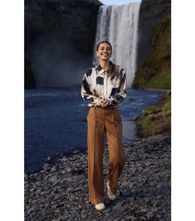 NUKUS Jill Pants Scuba 64 camel