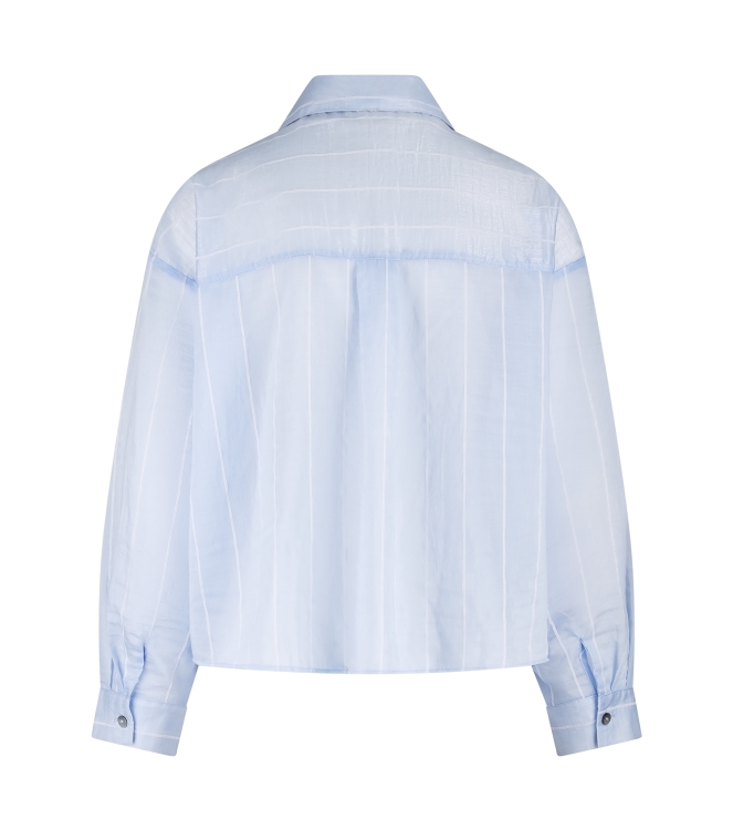 NUKUS Iris Blouse Stripe 270 ice/offwhite