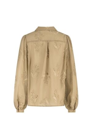 NUKUS Jolies Blouse Embroidery 64 camel