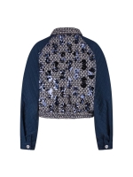 NUKUS Milou Jacket Paillet 70 navy