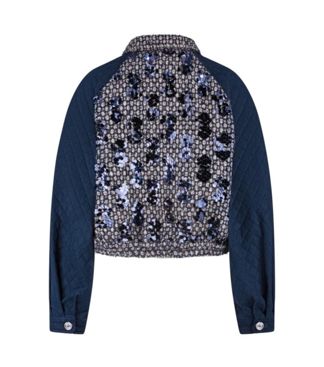 NUKUS Milou Jacket Paillet 70 navy