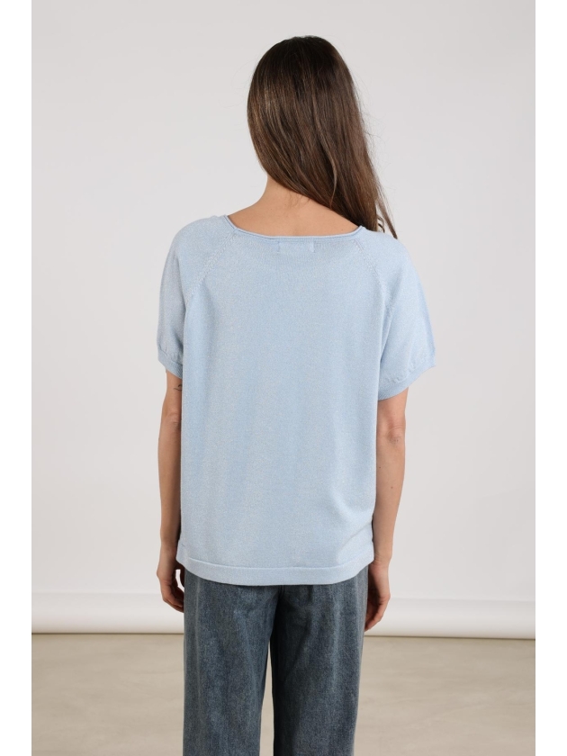 NUKUS Anita Top Lurex 265 ice