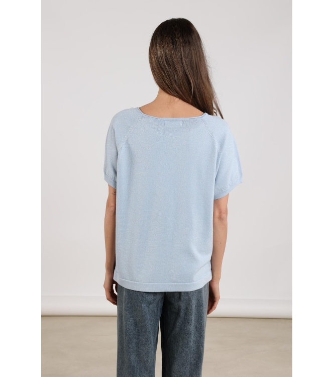 NUKUS Anita Top Lurex 265 ice
