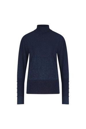 NUKUS Sylvia Pullover Lurex 70 navy