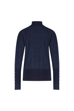 NUKUS Sylvia Pullover Lurex 70 navy