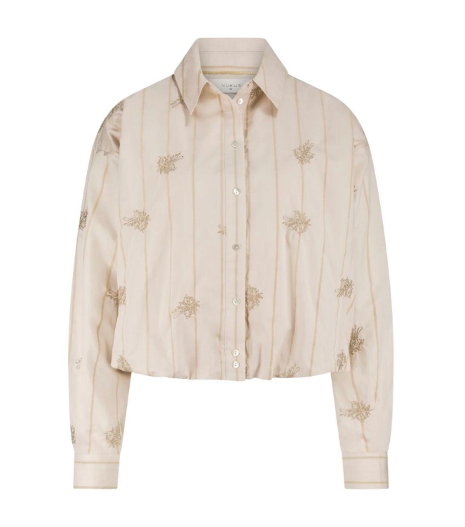 NUKUS Lara Blouse Embroidery 266 dusty pink