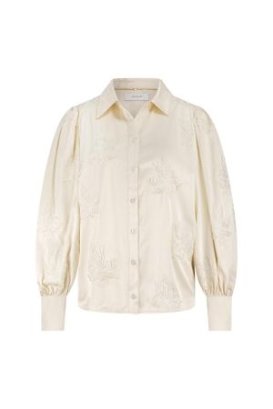 NUKUS Preston Blouse Embroidery 17 off white