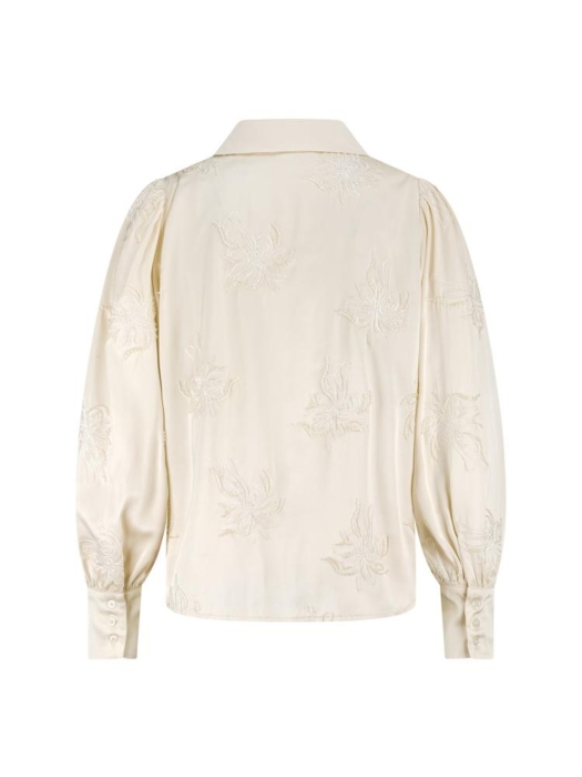 NUKUS Preston Blouse Embroidery 17 off white