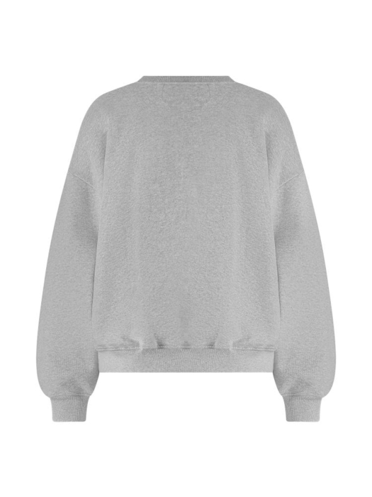 NUKUS Beatriz Pullover Flower 58 grey melange