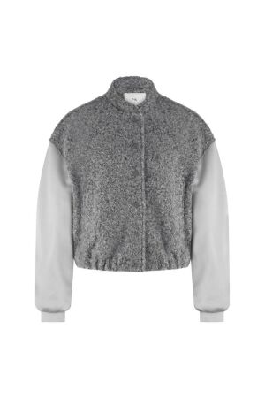 NUKUS Baltimore Jacket Satin 21 light grey