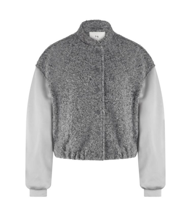 NUKUS Baltimore Jacket Satin 21 light grey