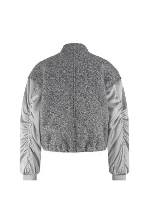 NUKUS Baltimore Jacket Satin 21 light grey