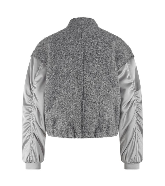 NUKUS Baltimore Jacket Satin 21 light grey