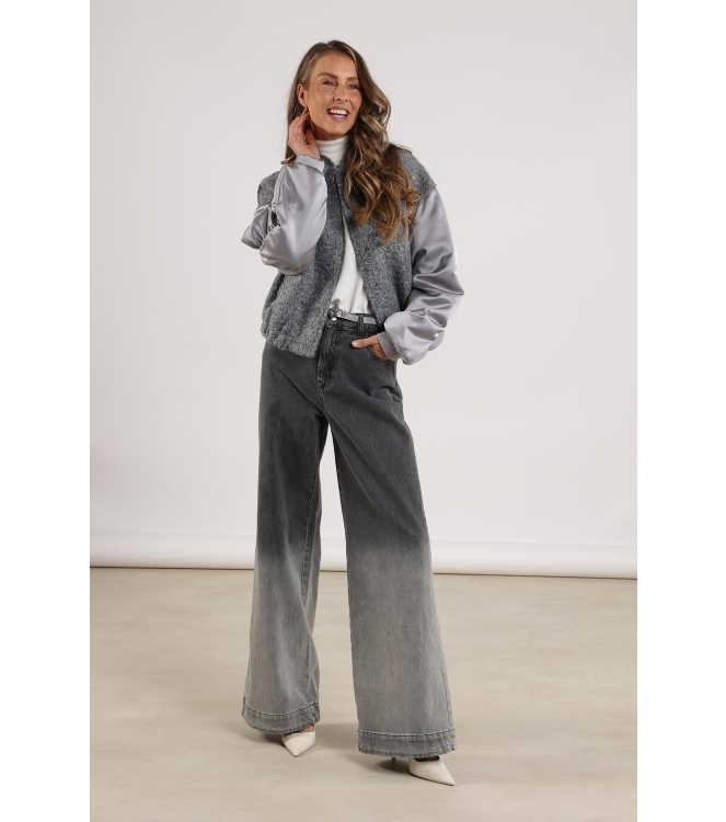 NUKUS Baltimore Jacket Satin 21 light grey