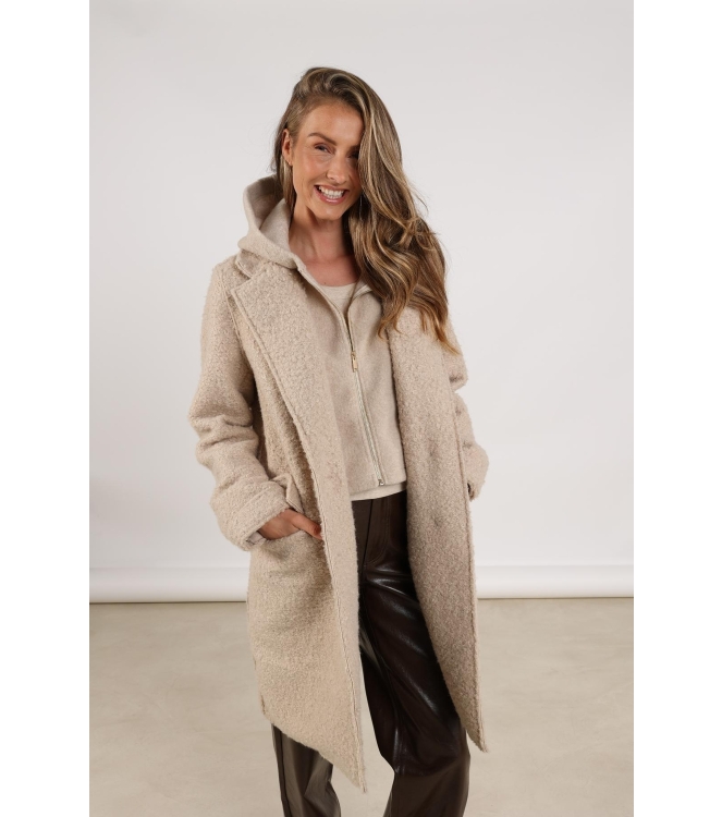 NUKUS Inna Jacket Boucle 9 sand