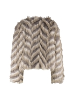 NUKUS Lori Jacket Zigzag 309 offwhite/grey