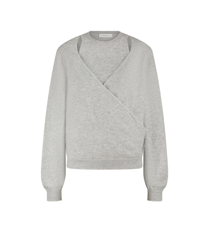 NUKUS Fifi Pullover 3 grey