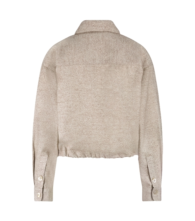 NUKUS Lara Blouse Strass 9 sand