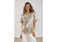 NUKUS Irene Top Shiny 4 gold