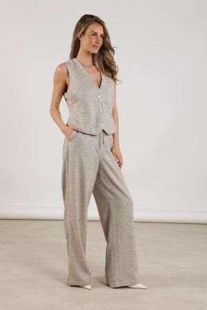 NUKUS Vera Pants Strass 9 sand