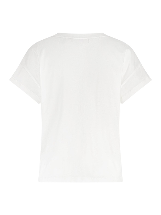 NUKUS Pearly Shirt Flower 17 off white