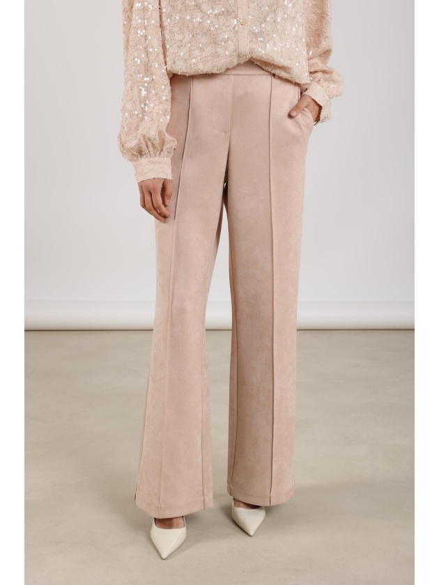 NUKUS Jill Pants Suedine 266 dusty pink