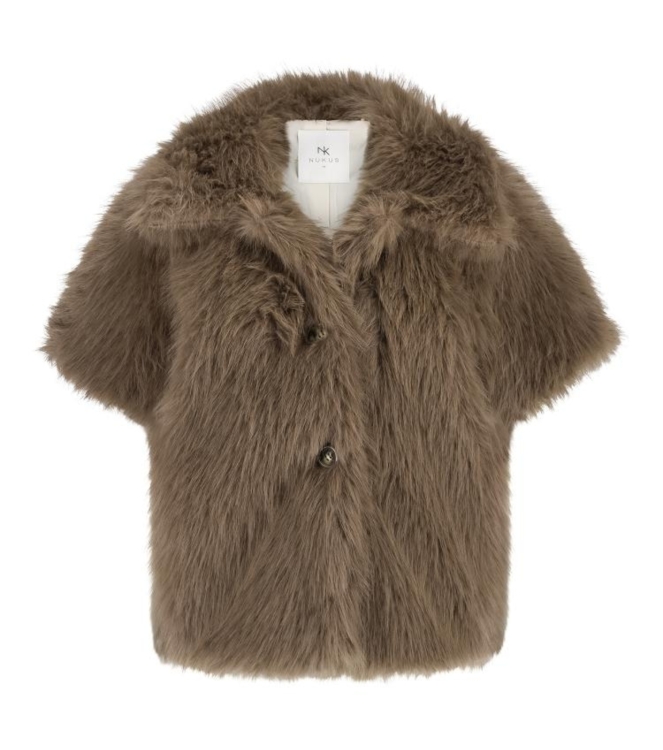NUKUS Loua Gilet 65 fango