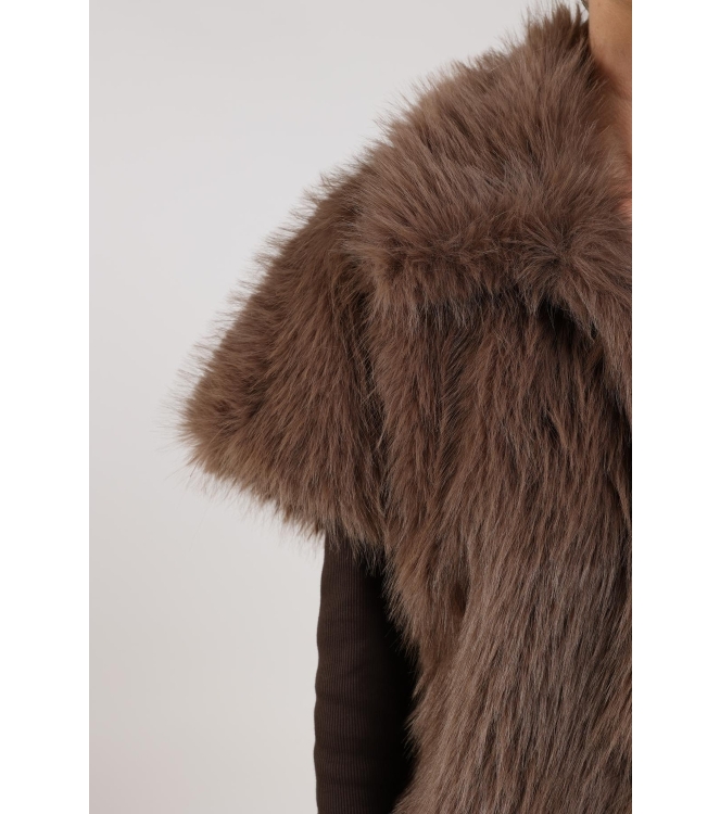 NUKUS Loua Gilet 65 fango