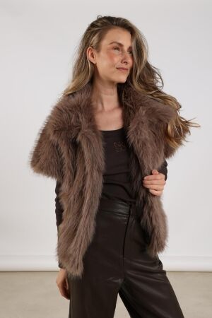 NUKUS Loua Gilet 65 fango