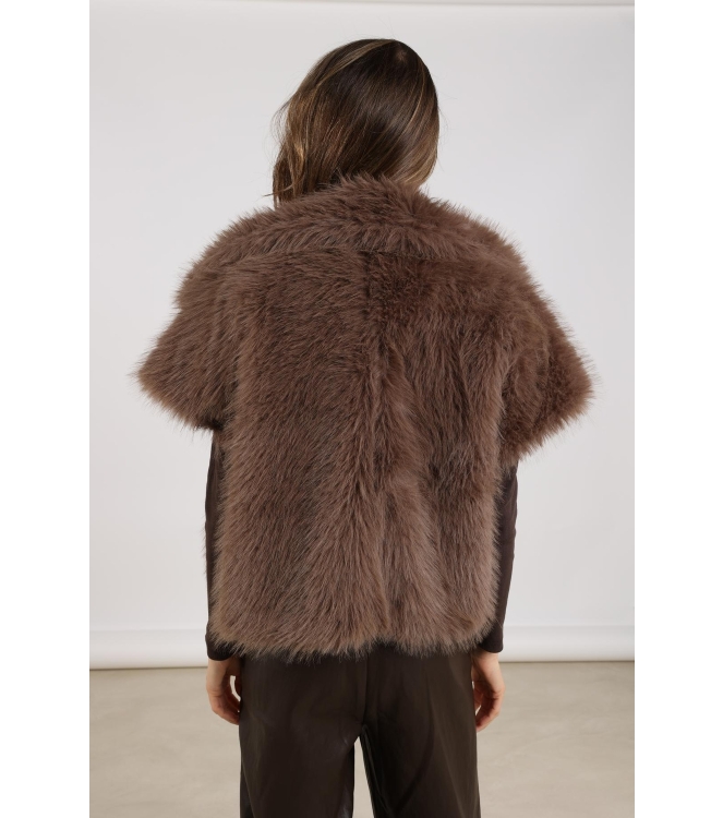 NUKUS Loua Gilet 65 fango