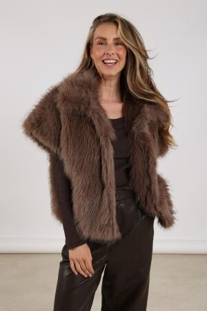 NUKUS Loua Gilet 65 fango