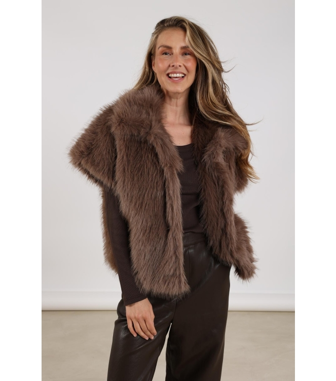 NUKUS Loua Gilet 65 fango