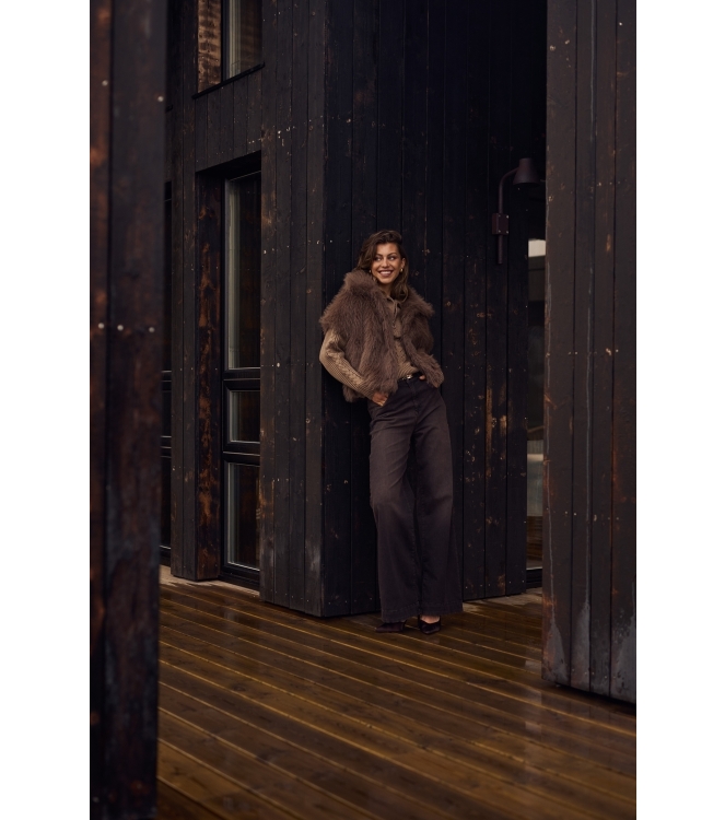 NUKUS Loua Gilet 65 fango