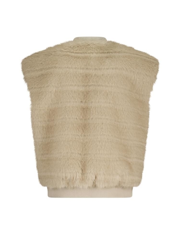 NUKUS Billy Gilet Stripe 9 sand
