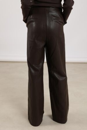 NUKUS Fenna Pants 268 dark chocolate