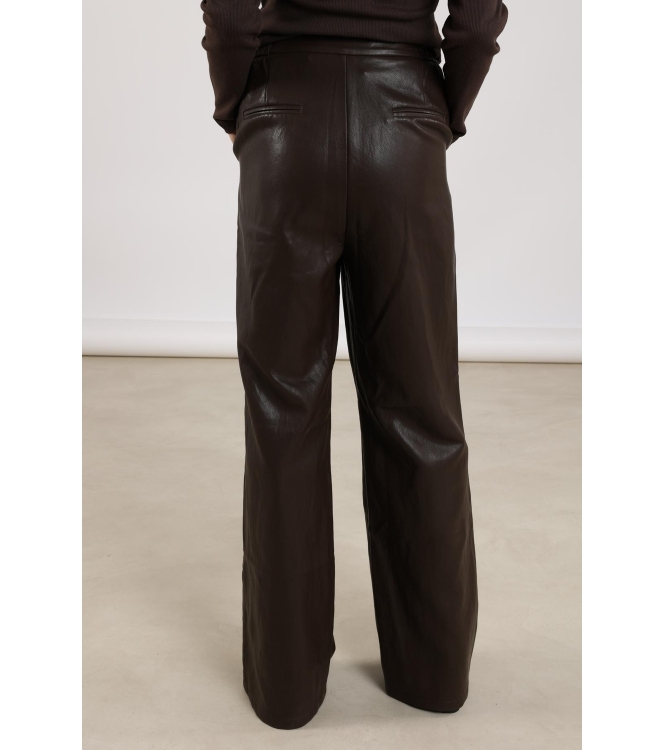 NUKUS Fenna Pants 268 dark chocolate