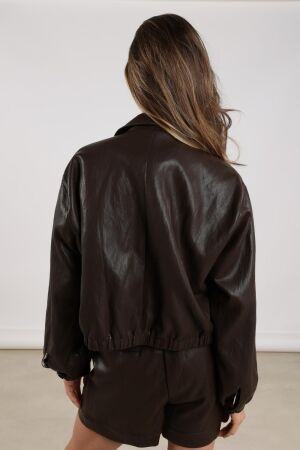 NUKUS Fiene Jacket 268 dark chocolate