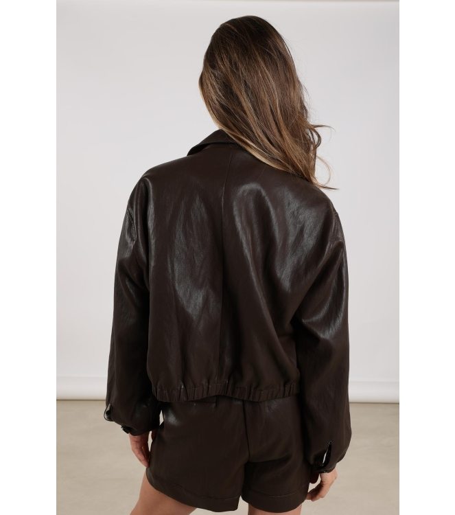 NUKUS Fiene Jacket 268 dark chocolate