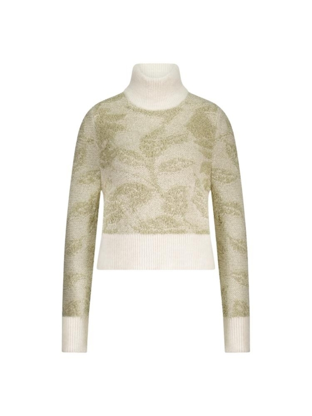 NUKUS Lia Pullover Lurex 126 offwhite/gold