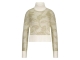 NUKUS Lia Pullover Lurex 126 offwhite/gold