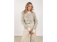 NUKUS Lia Pullover Lurex 126 offwhite/gold