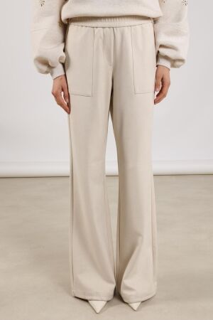 NUKUS Trix Pants Suedine 17 off white