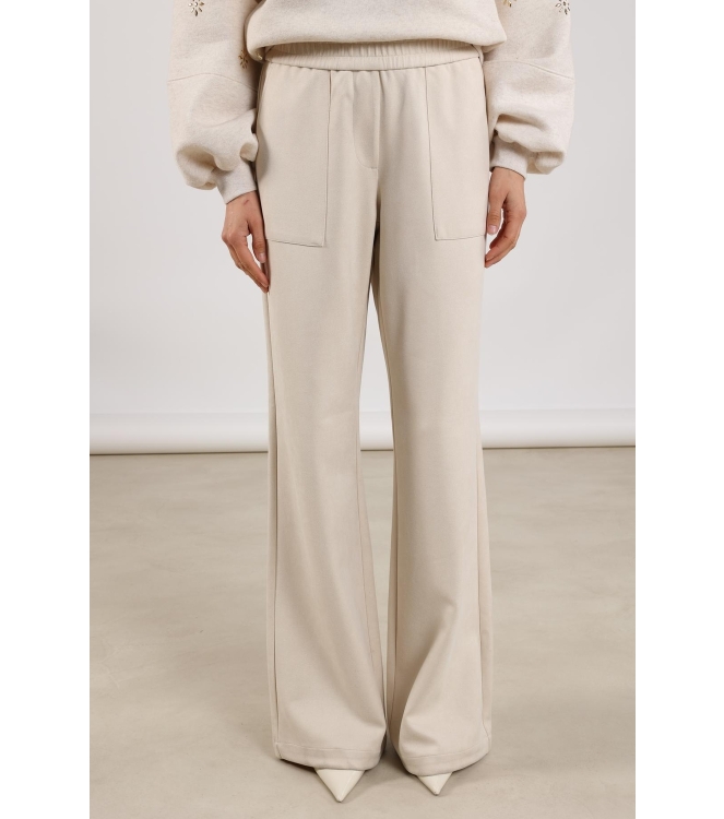 NUKUS Trix Pants Suedine 17 off white