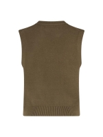 NUKUS Intarsia Spencer 65 fango